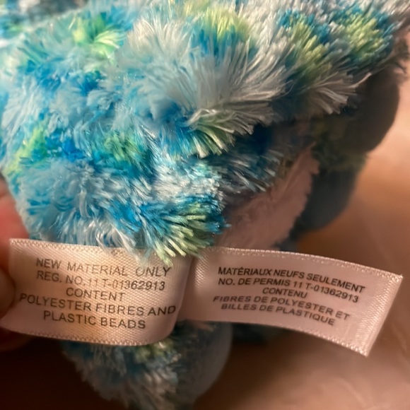 Leona the cat Beanie Boo’s Collection- small 6” tall green & blue leopard spots - Picture 8 of 9